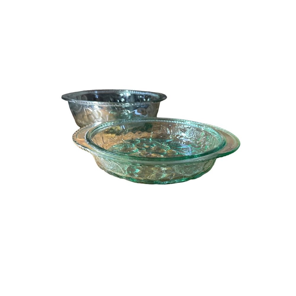 Vintage Libby Orchard collection (transparent Green color)